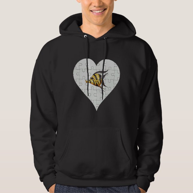 Moletom Angel Fish Heart Angel Fish (Frente)