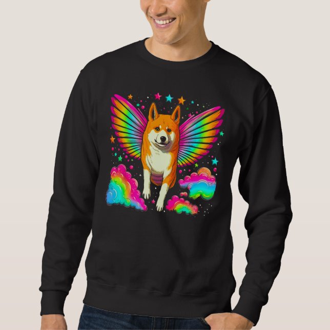 Moletom Angel Heaven Shiba Inu Dog (Frente)
