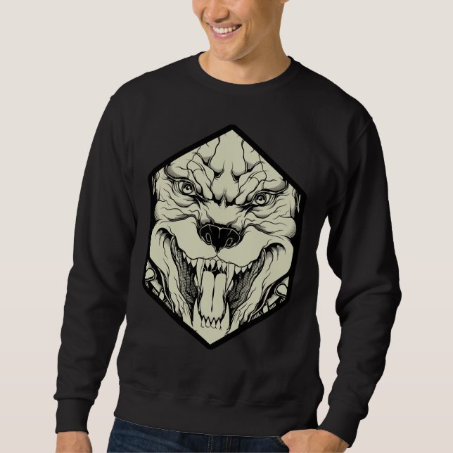 Moletom Angry Pitbull (Frente)