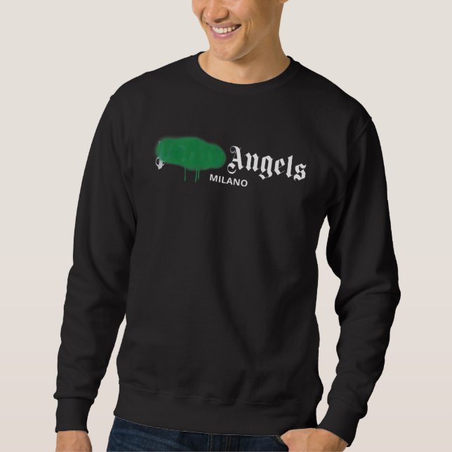 Moletom Ângulos, Anjos Bonito Espadilha Amarela (Frente)