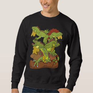 Moletom Animais Selvagens Lizard Reptile Pet Tropical Igua