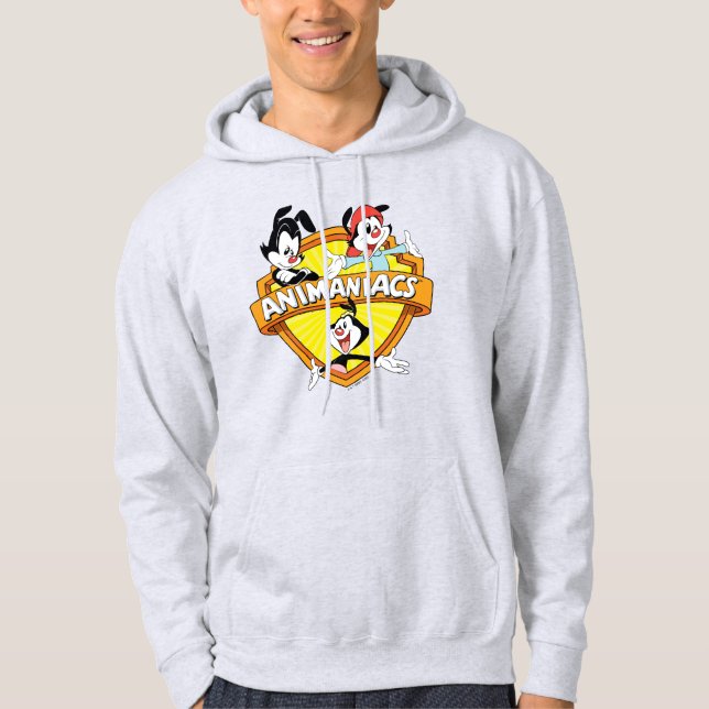 Moletom Animaniacs | Warner Brothers & Sister WB Shield (Frente)