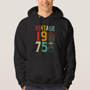 Moletom Aniversário de 47 Anos Vintage 1975 Acampamento Mo