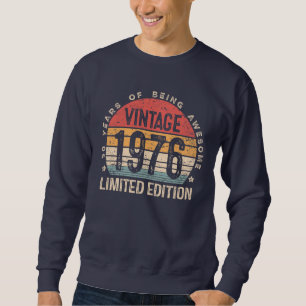 Moletom Aniversário de 50 anos Edição Limitada Vintage 197