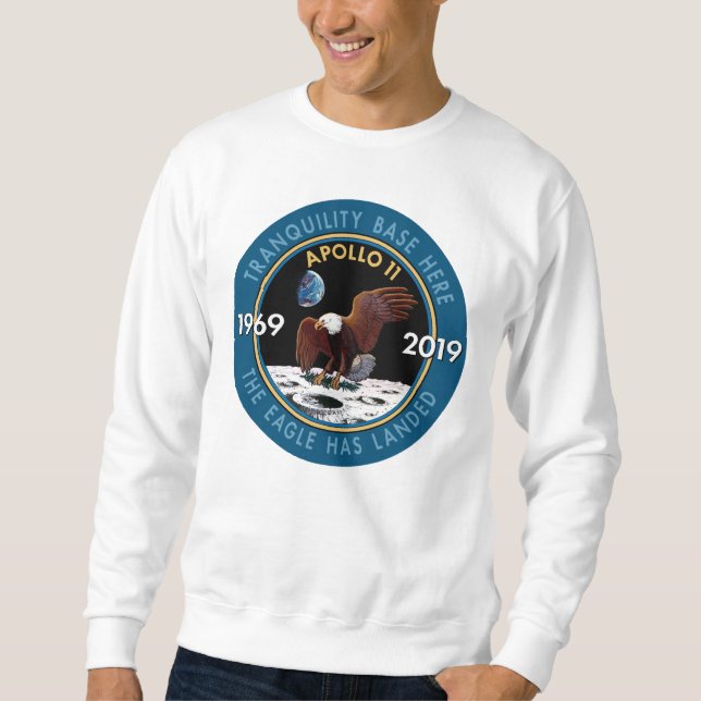 Moletom Aniversário de Apollo 11 50th (Frente)