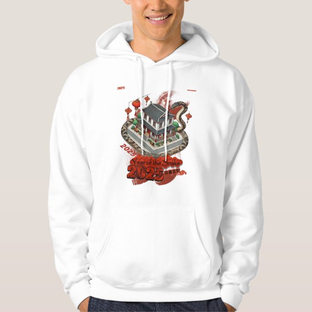 Moletom Ano da Cobra: Ano Novo Chinês 2025 #03 (Frente)