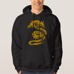 Moletom Ano do Dragão, Ano Novo Chinês - Negro Masculino