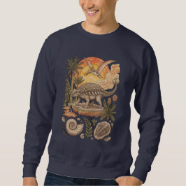 Moletom Anquilossauro Pré-Histórico Vintage