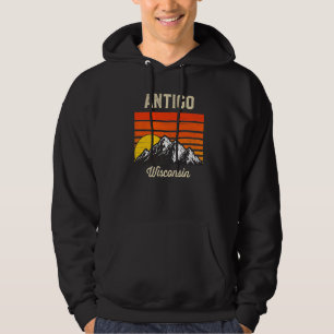 Moletom Antigo Wisconsin Retro City State Usa