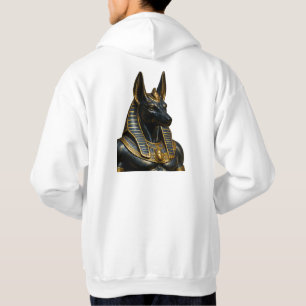 Moletom Anubis – Coleção Luxuosa Egípcia Ouro e Azul