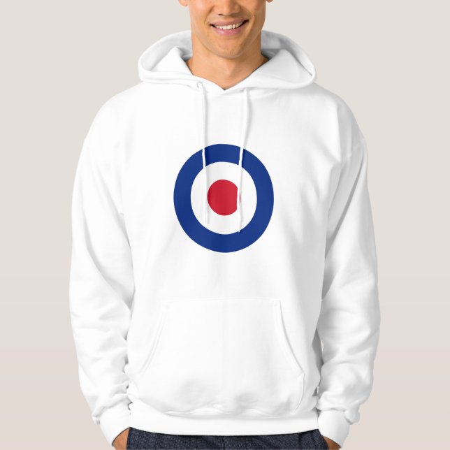 Moletom Anuia Azul, Vermelha e Branca do MOD | Ofertas Cas (Frente)