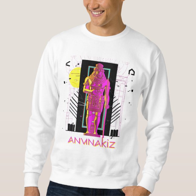 Moletom Anunakiz Neon Anunnaki Guardian (Frente)