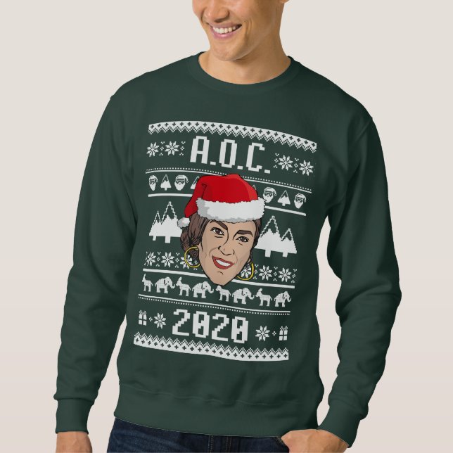 Moletom AOC 2020 Natal Feio (Frente)
