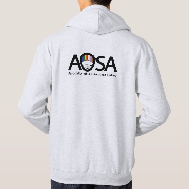 Moletom AOSA Hoodie (frente e trás) (Verso)
