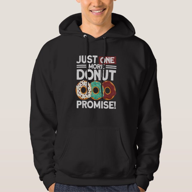 Moletom Apenas Mais Uma Promessa de Donut  Donut  Assando  (Frente)
