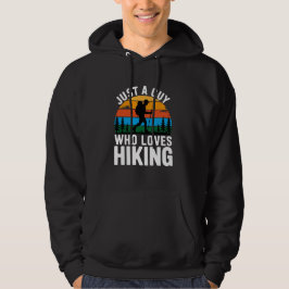 Moletom Apenas Um Cara Que Ama Camisola De Caminhada