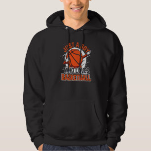Moletom Apenas um garoto que ama basquete, Dabbing Basquet