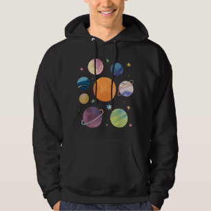 Moletom Apenas um Quem Ama Planetas pastel Sistema Solar e