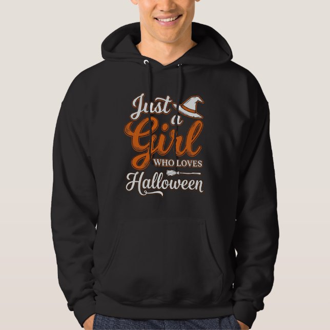 Moletom Apenas uma garota que ama o design vetorial de Hal (Frente)