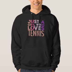 Moletom Apenas Uma Menina Que Adora O Esporte Do Jogador D