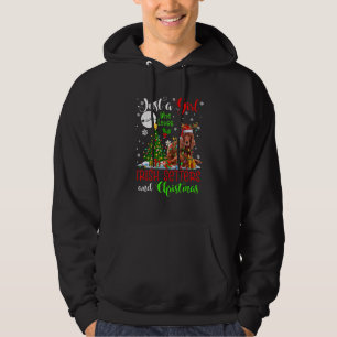 Moletom Apenas Uma Rapariga Que Ama Irish Setters E O Pai 