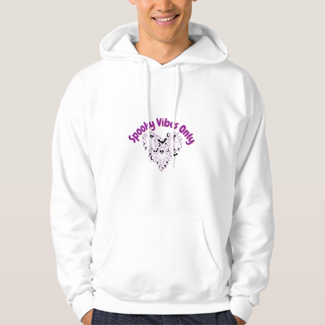 Moletom Apenas Vibrações Assustadoras – Design Fofo de Hal (Frente)