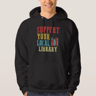 Moletom Apoie Leitores de Livros da Biblioteca Local Livr
