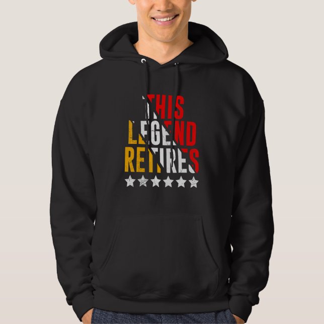 Moletom Aposentação de Colaboradores de Trabalho de Legend (Frente)