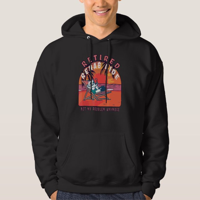 Moletom Aposentado Rehab Aide Vintage (Frente)