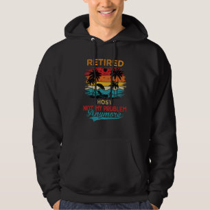 Moletom Aposentado Vintage Anfitrião Não É Mais Meu Proble