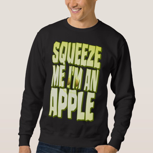 Moletom Apple Costume Dia de as Bruxas engraçado Fresca Fr (Frente)