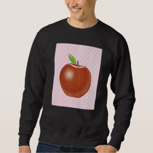 Moletom Apple Fruta Comida Vegan Vitaminas Fruta Apple