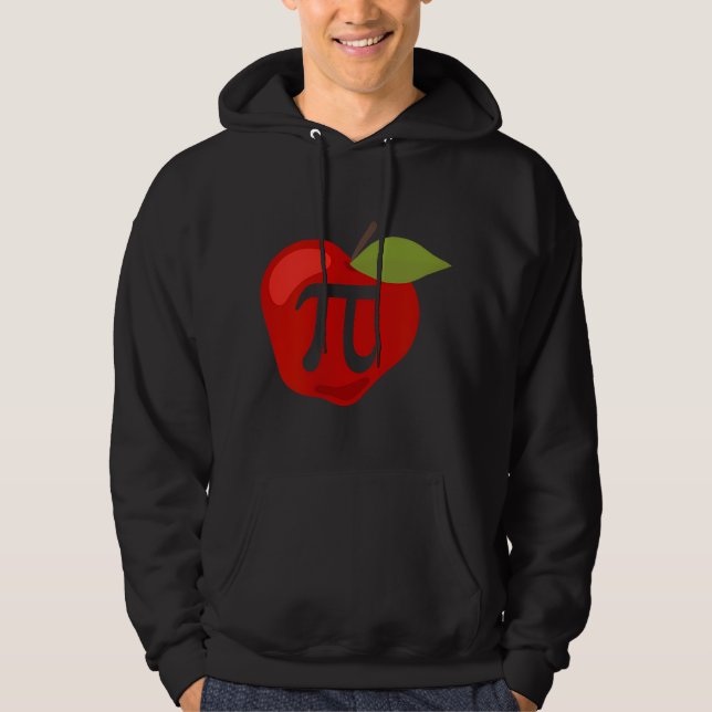 Moletom Apple Pi Engraçado Professor de Matemática Dia de  (Frente)