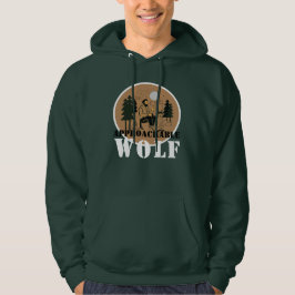 Moletom Approachable Wolf ( Green ) Hoodie