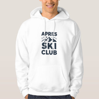 Moletom Apres Ski Club Mountain Logo - Custom Mens Winter 
