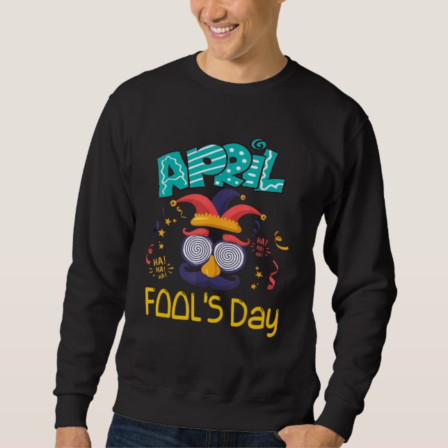 Moletom April Fools Day Piada 1rua Feliz Dia da Bobagem 20 (Frente)