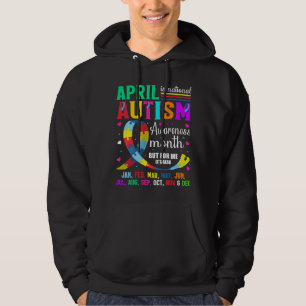 Moletom April is National Autism Awarness Monge Ogcrx (O m