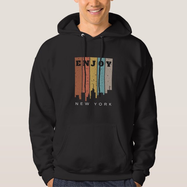 Moletom Aproveite o Sweatshirt de Nova Iorque (Frente)