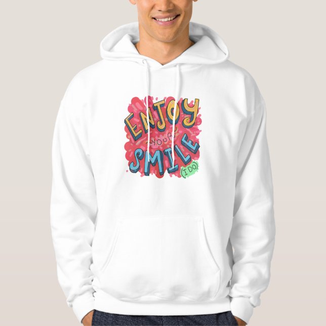 Moletom Aproveite Seu Sorriso (Eu Aprecio) (Frente)
