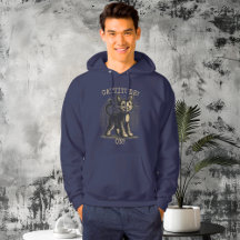 Aproxima-Te! - Vintage Cat Hoodie