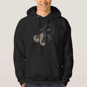 Moletom Aquarius Hippie Zodiac Flói a Paz e a Unidade do A