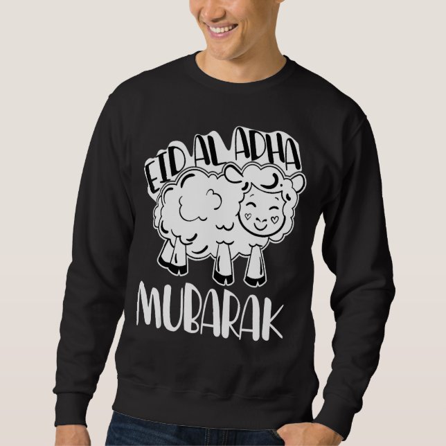 Moletom Árabe - Banquete Abençoado, Feriado Muçulmano Eid  (Frente)