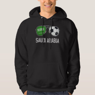 Moletom Arábia Saudita Flag & Football Sunglass, Ventilado