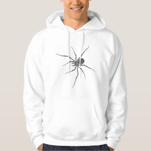 Moletom Aranha Preta de Pernas Longas Aranha Assustadora