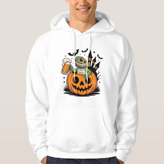 Moletom Arbordado de Pumpkin com Cerveja (Frente)