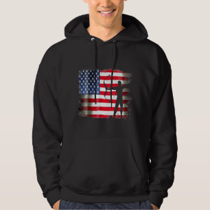 Moletom Archery Patriotic American Flag 4 De Julho Archer