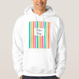 Moletom Arco-íris com faixas verticais coloridas retrorcol