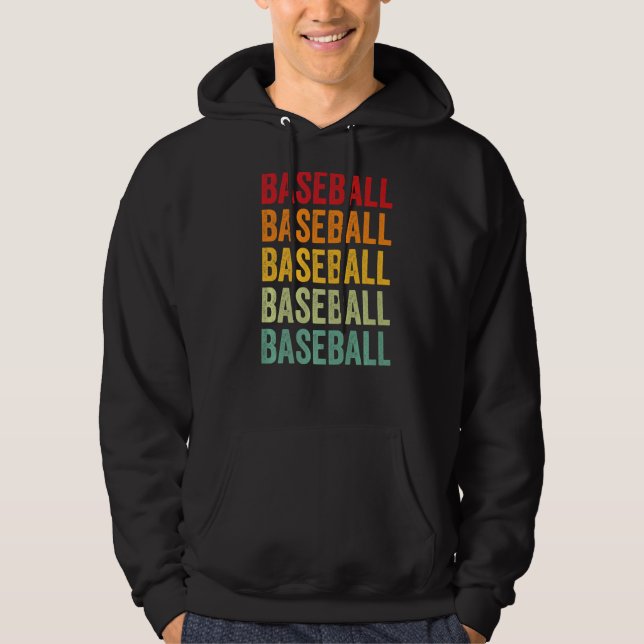 Moletom Arco-Íris de Basebol (Frente)