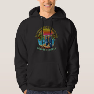 Moletom Areia Em Minhas Boot Country Music Fan 1