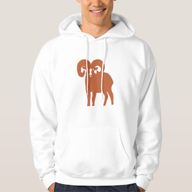 Moletom Aries Spirit Ram Sweatshirt – Powerful Zodiac  (Frente)